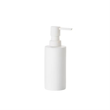 Distributeur de savon en porcelaine blanc