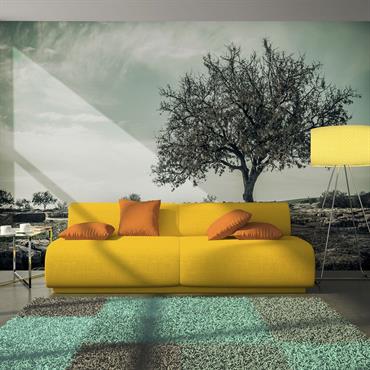 Papier peint panoramique arbre vintage 400x309 cm