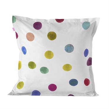 Taie d'oreiller 100% Coton Multicolore 60x60 cm
