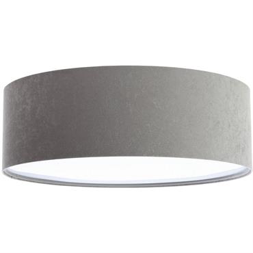 Plafonnier Tissu Gris