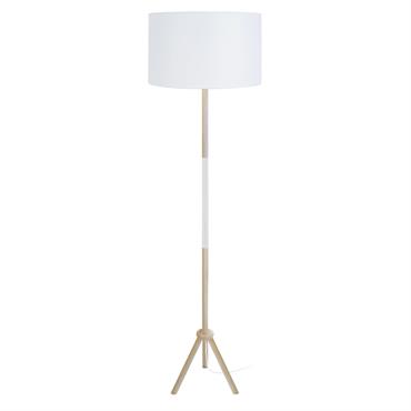 Lampadaire tissu blanc 40  cm
