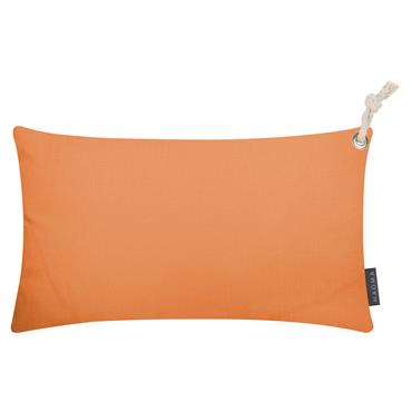 Housses de coussin exterieur avec corde orange - Lot de 2 - 50X30