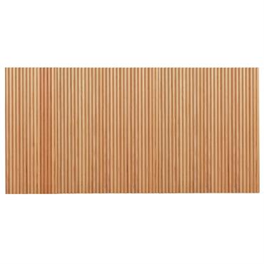 Tête de lit en bois de pin marron clair 140x80cm