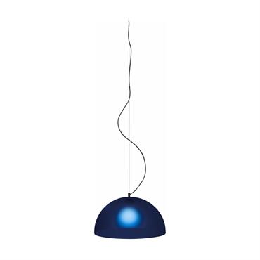 Suspension en métal bleu 45 cm Bubbles - Martinelli Luce