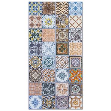 Tapis vinyle carreaux ciments nijar original 80x150cm