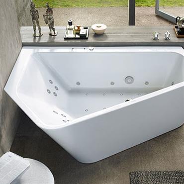 Baignoire d'angle Domo de la marque Jacob Delafon  Domozoom
