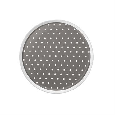 Assiette apéritif en Porcelaine Gris