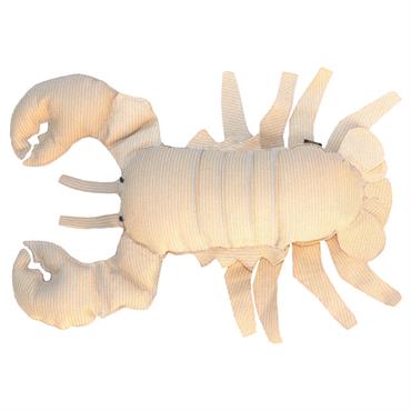 Coussin extérieur homard effet raphia