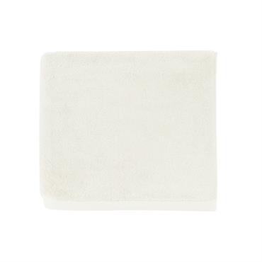 Serviette de bain en coton blanc meringue 40x60