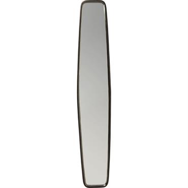 Miroir en aluminium noir 177x32