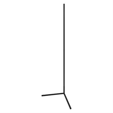Lampe sur pied en aluminium noir