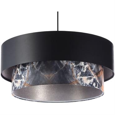 Suspension Tissu Noir
