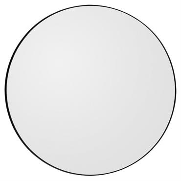 Miroir rond en verre fumé 90 cm Circum - AYTM