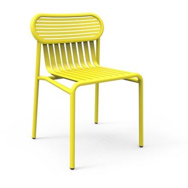Chaise de jardin jaune Week-End - Petite Friture