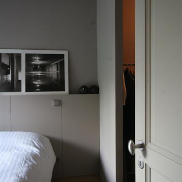 Réhabilitation d’un appartement, 43m², Paris.
Conception, maitrise d’ouvrage.  Domozoom