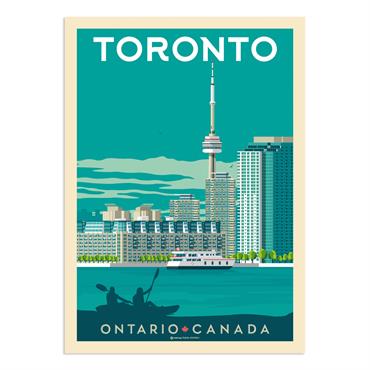 Affiche Toronto  50x70 cm