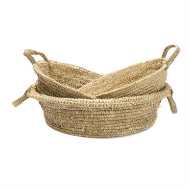 Panier en raphia naturel