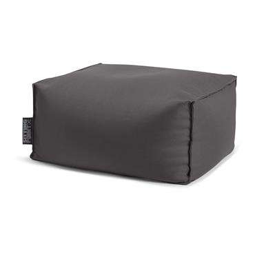 Pouf repose-pieds exterieur  anthracite 55x65x35