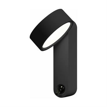 Applique en aluminium anthracite Toggle - Martinelli Luce