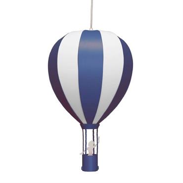 Suspension enfants Montgolfière Bleue 46cm