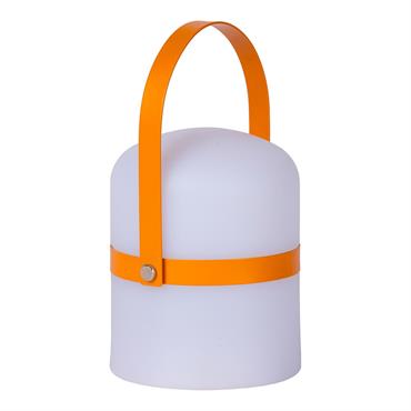 Luminaire D'extérieur  en matière plastique orange Ø 10 cm