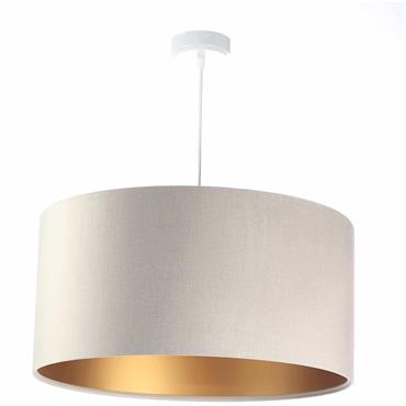 Suspension Tissu Beige