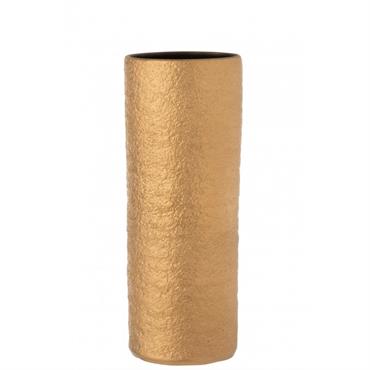 Vase céramique or H39