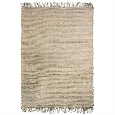 INDIRA est un superbe tapis en jute et coton qui apportera chaleur et style à votre intérieur.Composition : 50% jute et 50% cotonEpaisseur : 10 mmFabrication : ArtisanaleQualité : Entretien ...