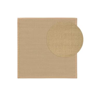 Tapis sisal crème 200x200