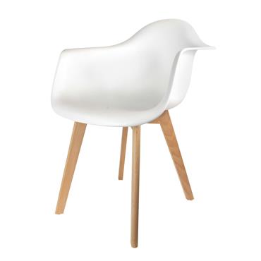 Fauteuil scandinave en polypropylène 