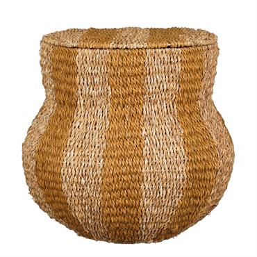 Apportez une touche naturelle à votre intérieur avec ce panier de rangement Tacoma de Mica Decorations. Idéal pour ranger quelques objets ou jouets ! Où allez-vous le placer ?DescriptionPanier de ...