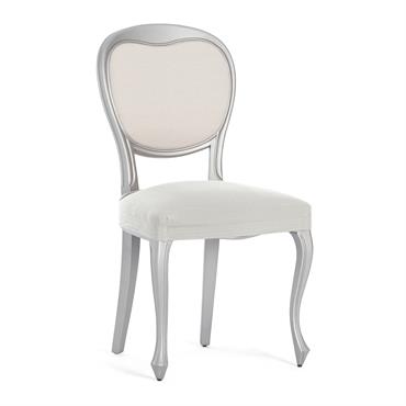 Pack 2 housses de chaise extensible écru 40  50 cm