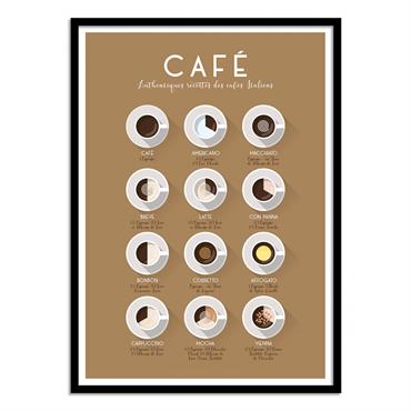 Description technique: Affiche imprimée sur papier couché mat 200g, Haute Définition.Pour les formats 20x30 cm : contient des marges blanches de 0,5 cm Pour les formats 30x40 cm : contient ...