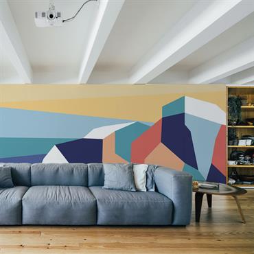 Papier peint panoramique falaise d'aval  375x250cm