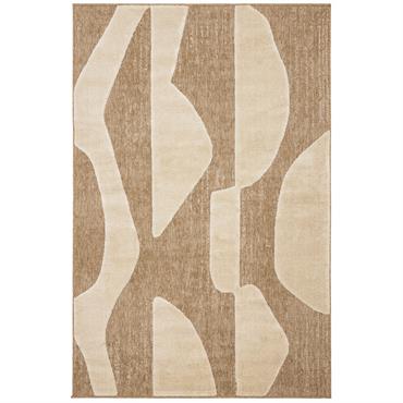 Plongez dans l'élégance pure avec notre Tapis Palma. Tissé avec précision à la machine, ce tapis présente un motif en relief inspiré du jute, créant une texture visuellement captivante. Fabriqué ...
