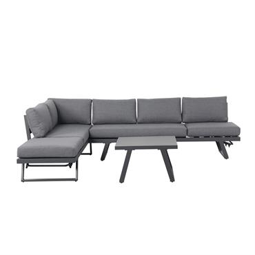 Pour cet ensemble de salon de jardin, Avril Paris a souhaité rassembler le confort, la modularité et la convivialité en un seul produit. Composé de 4 éléments modulables et fonctionnels, ...