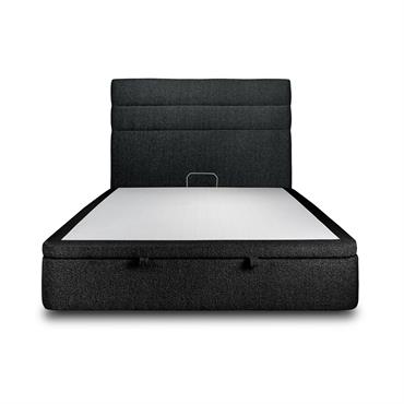 Le lit Coffre Prestige avec sa tete de lit lignes est élégant et pratique.Il vous permettra d'optimiser l'espace dans votre chambre. Il est robuste et durable grâce à sa structure ...