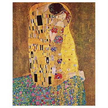 Tableau Le Baiser Gustav Klimt 80x100cm