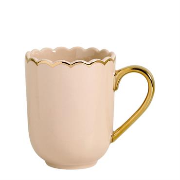 Offrez-vous un moment de détente autour d'une boisson chaude grâce à l'irrésistible mug Marguerite rose. Ses courbes tout en douceur rappellent celles d'une délicate fleur et apporteront à votre table ...