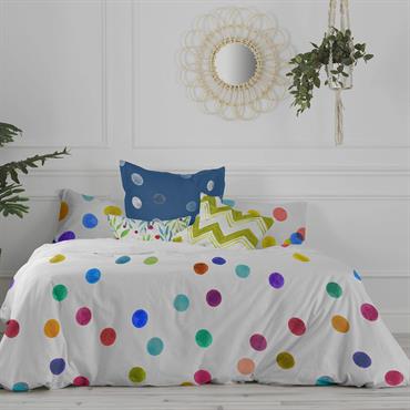 Housse de couette 100% Coton Multicolore 200x200 cm