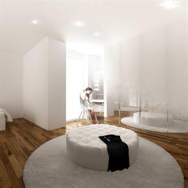 Création d'une suite parentale avec dressing et salle de bains attenante  Domozoom