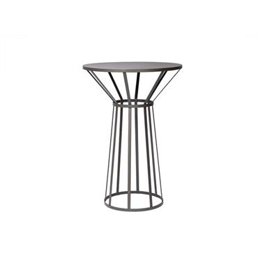 Table de bistrot anthracite Hollo - Petite Friture