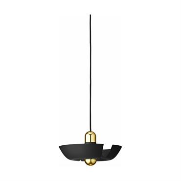 Suspension noire 30 cm Cycnus - AYTM