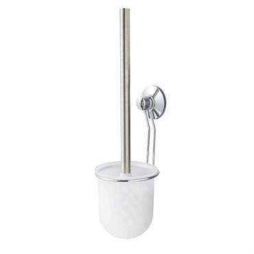 Brosse WC à ventouse d'air en ABS