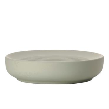 Porte-savon en argile vert pistache