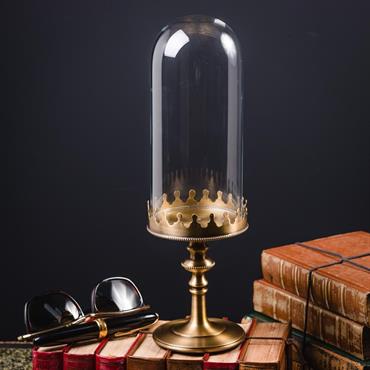 Dimensions : L 10cm x 10cm x H 33cm
Globe oval VIDE sur socle laiton. Une manière élégante et raffinée, de ... Domozoom