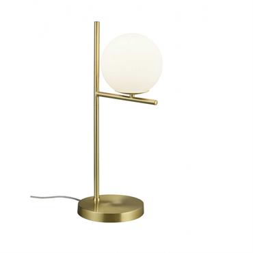 Lampe design en métal or