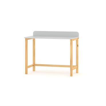 Clara Natural est un bureau scandinave minimaliste pour une chambre d'enfant ou d'adolescent, qui offrira un endroit confortable pour étudier. Il est doté d'un plateau pratique en panneau stratifié de ...