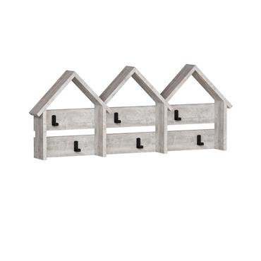 Porte-manteau village beige