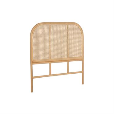 Tête de lit rotin naturel chambre enfant 90x 100cm